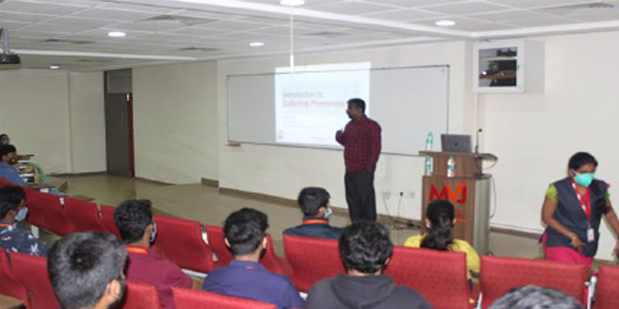 Guest Lecture on ‘Science and Engineering of Collective Phenomena